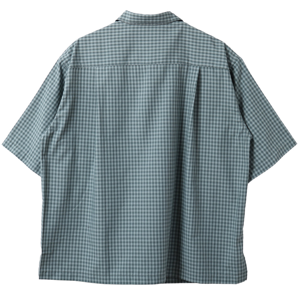 Fade Mini Ombre Check S/S Shirt 【Shuttle notes】BR-26245 – BARNS