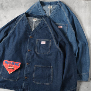 
                  
                    画像をギャラリービューアにロードしますBARNS OUTFITTERS × BIGMAC Denim Engineer Jacket【Collaboration】BR-25370
                  
                