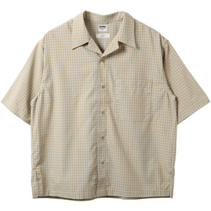 Fade Mini Ombre Check S/S Shirt 【Shuttle notes】BR-26245 – BARNS