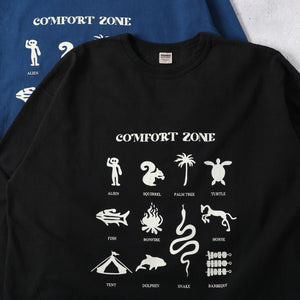 
                  
                    画像をギャラリービューアにロードします10/- 90&amp;#39;s Heavy Weight L/S Print T-shirt【COMFORT ZONE】BR-25406
                  
                