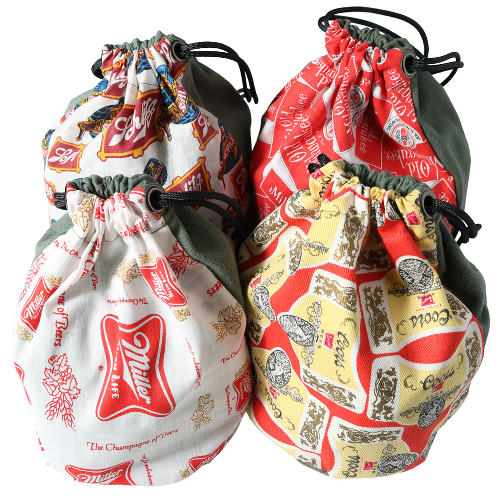 HAND LIGHT】U.S. Military Personal Effects bag【Vintage Fabric】BW