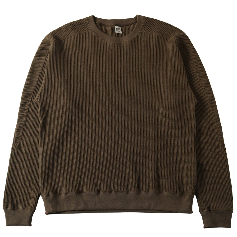 
                  
                    画像をギャラリービューアにロードします70s US ARMY Waffle Crewneck L/S T-shirt BR-25326
                  
                