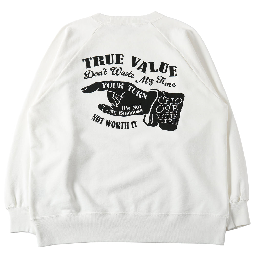 
                  
                    画像をギャラリービューアにロードします【Pigment Dye】G.O.A.T. Slub Sweatshirt【TRUE VALUE】BR-25414
                  
                