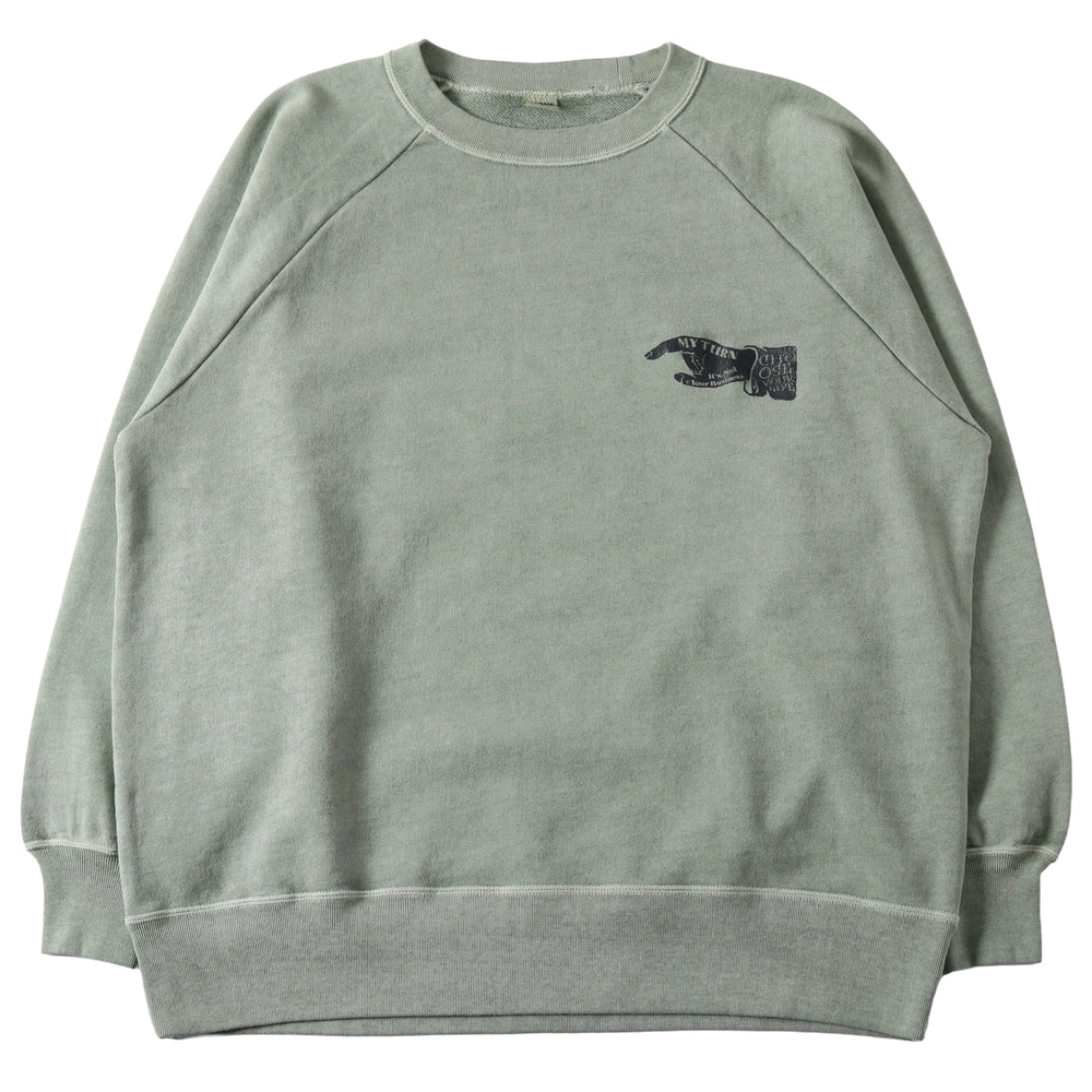 
                  
                    画像をギャラリービューアにロードします【Pigment Dye】G.O.A.T. Slub Sweatshirt【TRUE VALUE】BR-25414
                  
                