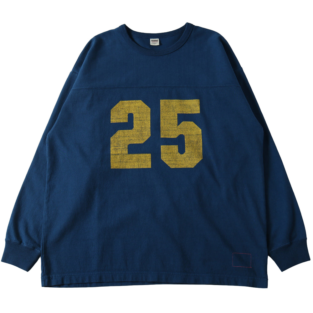 
                  
                    画像をギャラリービューアにロードします10/- 90&amp;#39;s Heavy Weight Football L/S T-shirt 【Numbering】BR-25446
                  
                
