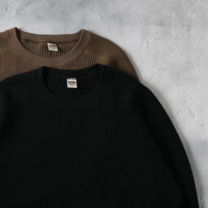 
                  
                    画像をギャラリービューアにロードします70s US ARMY Waffle Crewneck L/S T-shirt BR-25326
                  
                