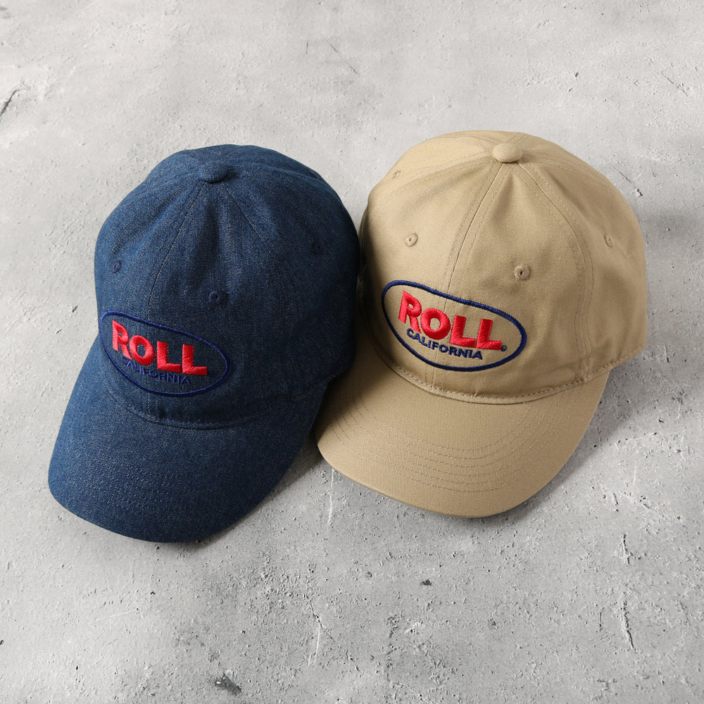 【ROLL】 Twill Baseball Cap BR-24193