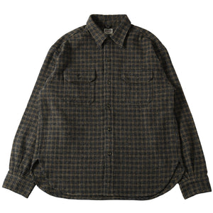 
                  
                    画像をギャラリービューアにロードします40&amp;#39;s Worker Tweedy Cotton Flannel Shirt【Ver.1】BR-25372
                  
                