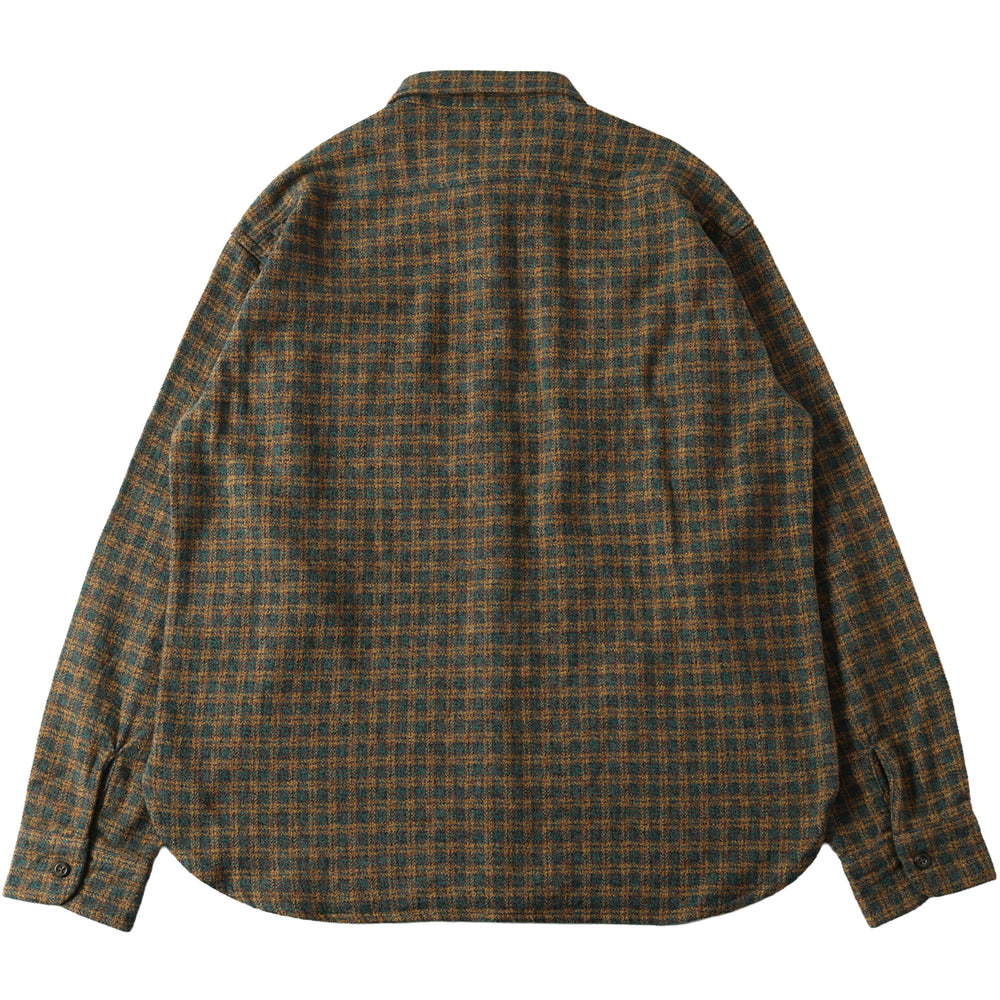 
                  
                    画像をギャラリービューアにロードします40&amp;#39;s Worker Tweedy Cotton Flannel Shirt【Ver.1】BR-25372
                  
                