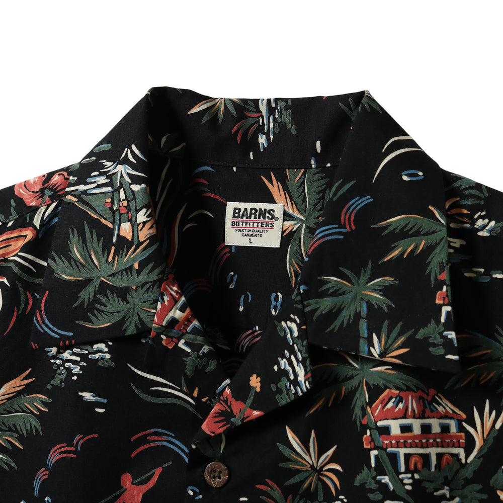 Cotton Aloha S/S Shirt BR-26267 – BARNS OUTFITTERS (バーンズ