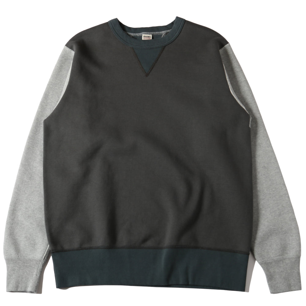 
                  
                    画像をギャラリービューアにロードします30/7 COZUN 2-Tone Sweatshirt BR-24472
                  
                