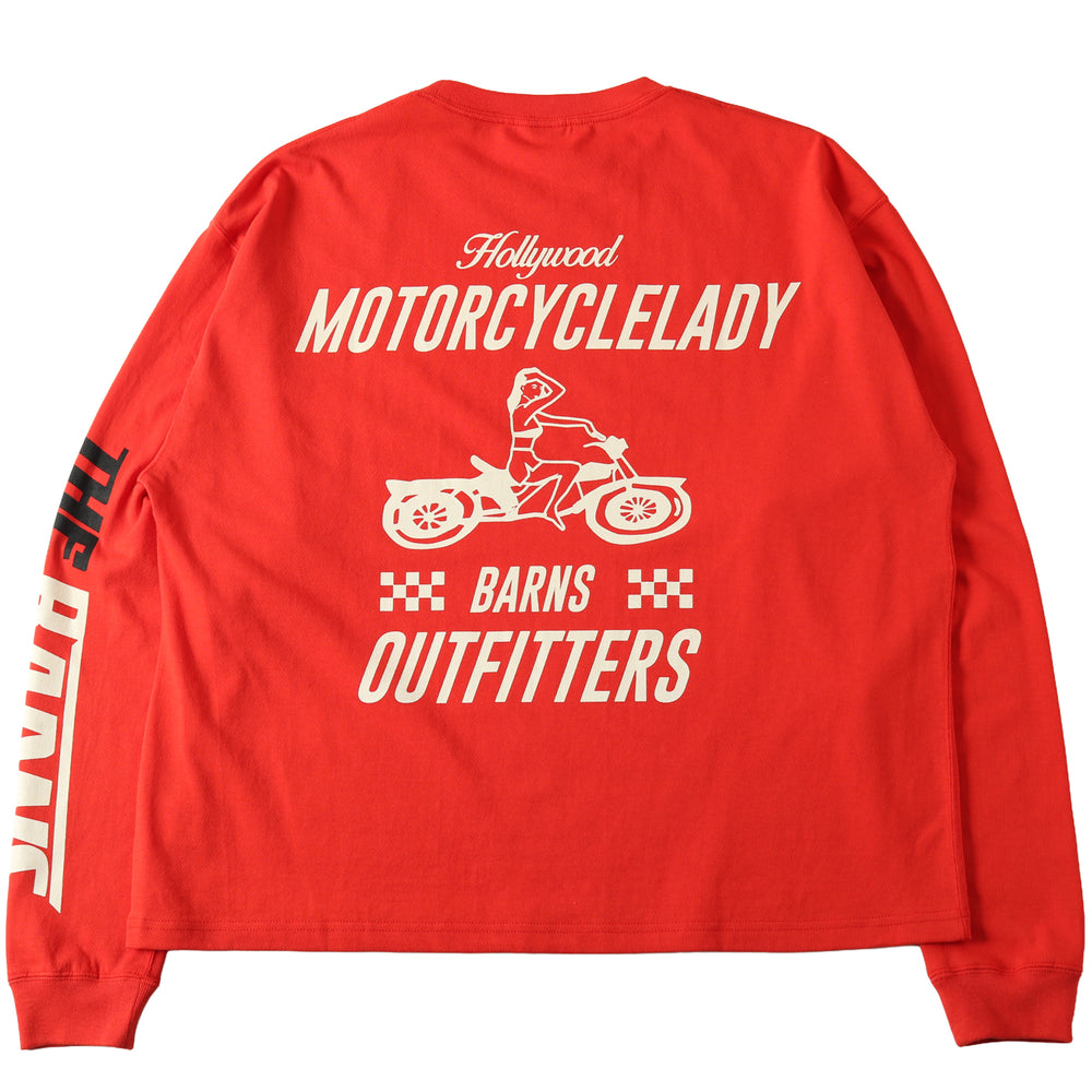 
                  
                    画像をギャラリービューアにロードしますBoxy L/S Print T-shirt【MOTORCYCLELADY】BR-25403
                  
                