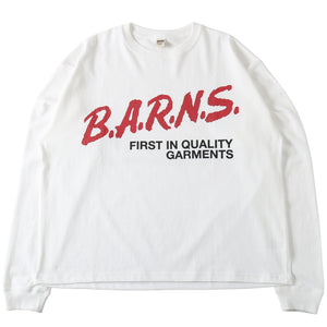 
                  
                    画像をギャラリービューアにロードしますBoxy L/S Print T-shirt【B.A.R.N.S.】BR-25404
                  
                