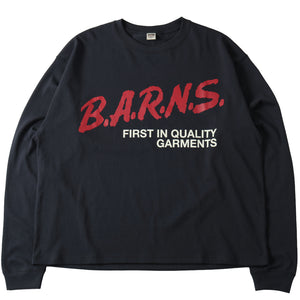 
                  
                    画像をギャラリービューアにロードしますBoxy L/S Print T-shirt【B.A.R.N.S.】BR-25404
                  
                