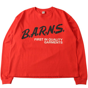
                  
                    画像をギャラリービューアにロードしますBoxy L/S Print T-shirt【B.A.R.N.S.】BR-25404
                  
                