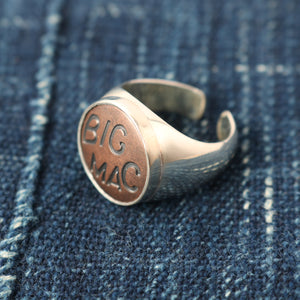 
                  
                    画像をギャラリービューアにロードしますBARNS OUTFITTERS × BIGMAC Special Ring 【Button Works】 BW-0170
                  
                