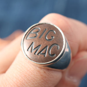 
                  
                    画像をギャラリービューアにロードしますBARNS OUTFITTERS × BIGMAC Special Ring 【Button Works】 BW-0170
                  
                