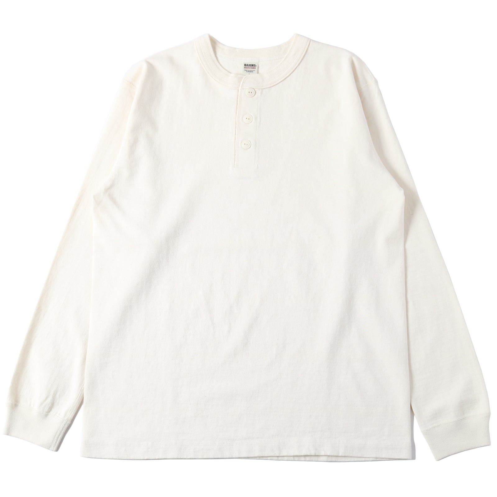 STANDARD” 14/- COZUN ヘビーウェイト ヘンリーネック ロングTシャツ