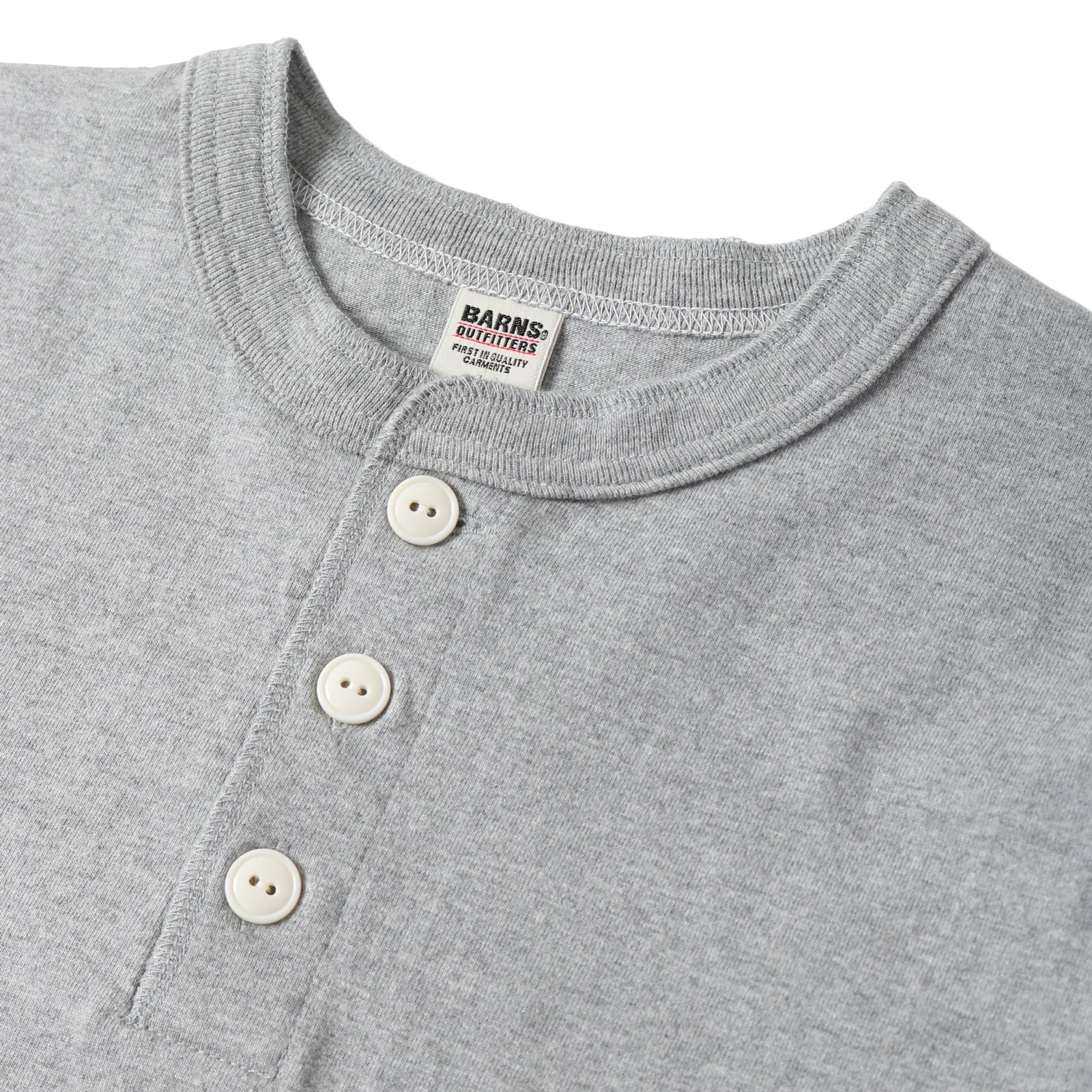 STANDARD” 14/- COZUN ヘビーウェイト ヘンリーネック ロングTシャツ