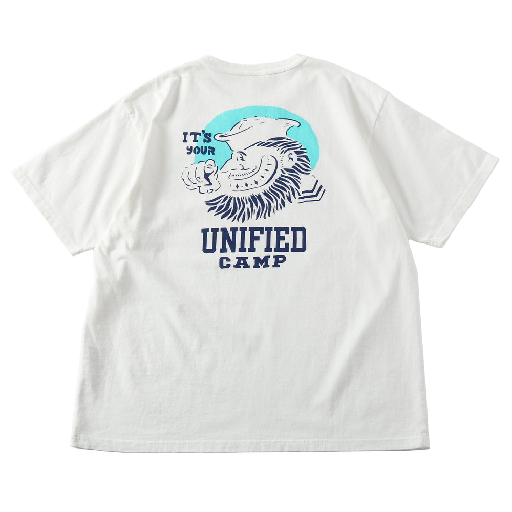 
                  
                    画像をギャラリービューアにロードしますTough neck S/S T-shirt 【Unified Camp】 BR-24147
                  
                