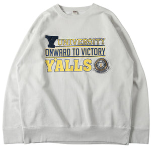 
                  
                    画像をギャラリービューアにロードします【Pigment Dye】Athletic Crewneck Print Sweatshirt【Y&amp;#39;ALLS】BR-25462
                  
                