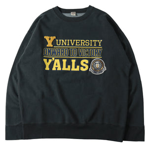 
                  
                    画像をギャラリービューアにロードします【Pigment Dye】Athletic Crewneck Print Sweatshirt【Y&amp;#39;ALLS】BR-25462
                  
                