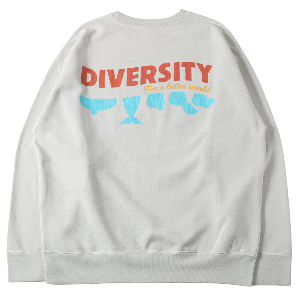 
                  
                    画像をギャラリービューアにロードします【Pigment Dye】Athletic Crewneck Print Sweatshirt【DIVERSITY】BR-25463
                  
                