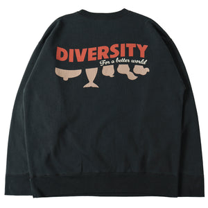 
                  
                    画像をギャラリービューアにロードします【Pigment Dye】Athletic Crewneck Print Sweatshirt【DIVERSITY】BR-25463
                  
                