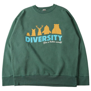 
                  
                    画像をギャラリービューアにロードします【Pigment Dye】Athletic Crewneck Print Sweatshirt【DIVERSITY】BR-25463
                  
                