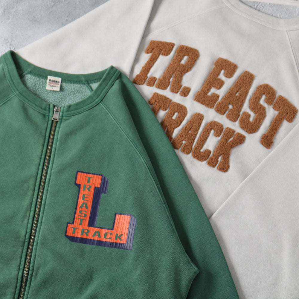 
                  
                    画像をギャラリービューアにロードします【Pigment Dye】Athletic Zip Up Print Cardigan【T.R.EAST TRACK】BR-25468
                  
                