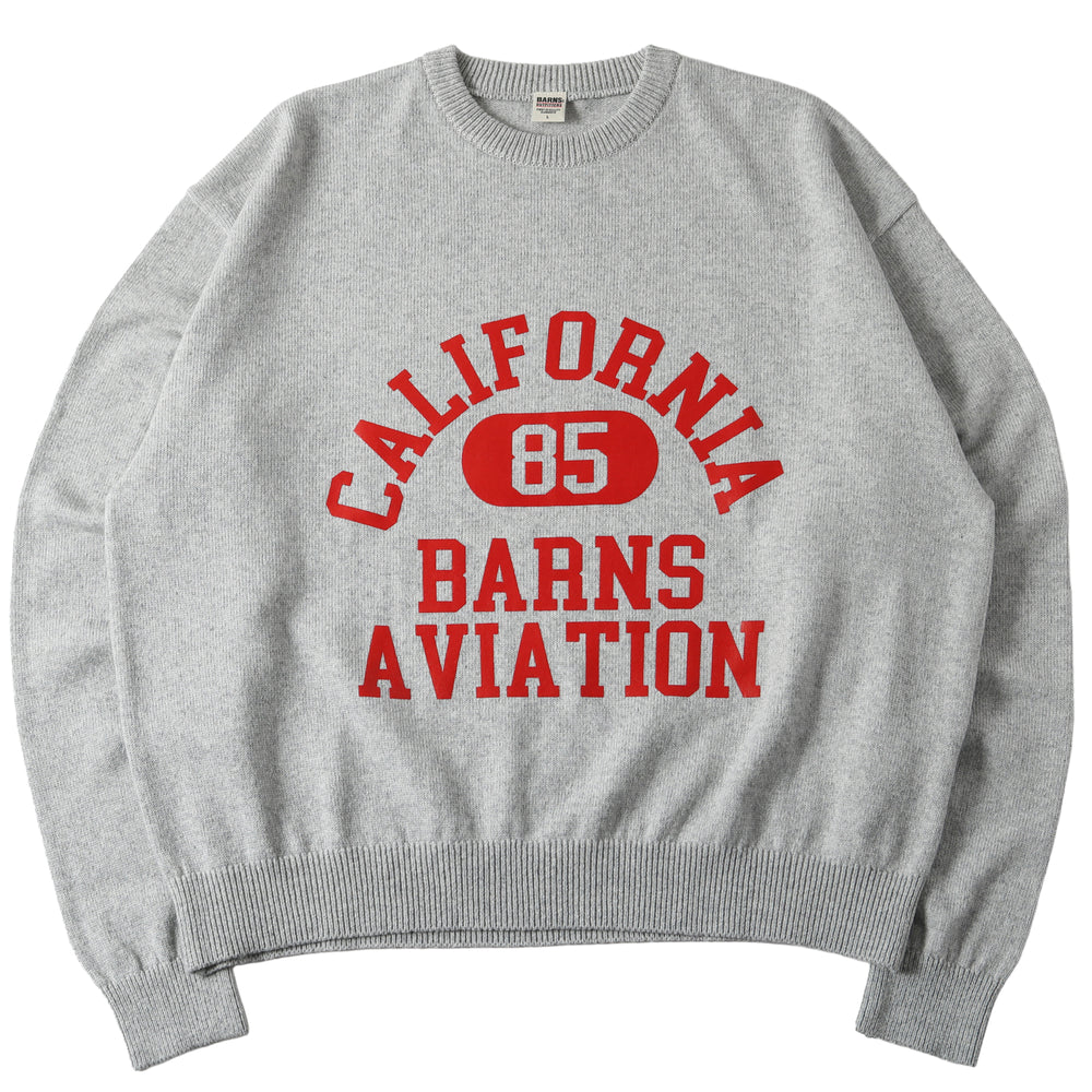 
                  
                    画像をギャラリービューアにロードしますBoxy L/S Crewneck Knit【College Logo】BR-25452
                  
                