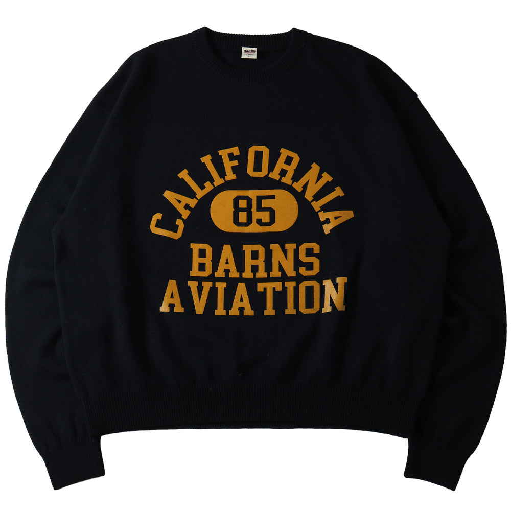 
                  
                    画像をギャラリービューアにロードしますBoxy L/S Crewneck Knit【College Logo】BR-25452
                  
                