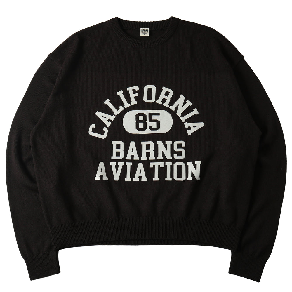 
                  
                    画像をギャラリービューアにロードしますBoxy L/S Crewneck Knit【College Logo】BR-25452
                  
                