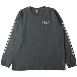 
                  
                    画像をギャラリービューアにロードします【Pigment Dye】16/- HOT-SHOT Print L/S T-shirt 【Checker Flag】BR-25121
                  
                