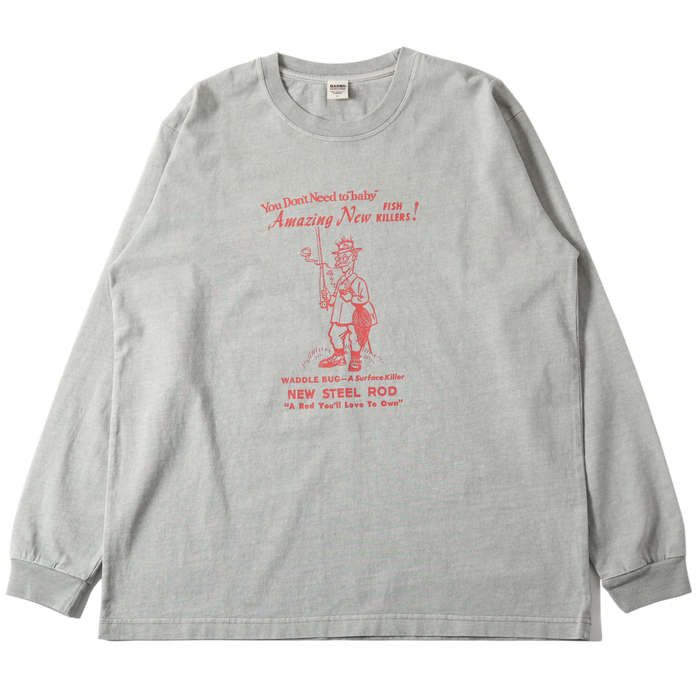 
                  
                    画像をギャラリービューアにロードします【Pigment Dye】16/- HOT-SHOT L/S T-shirt【Fisherman&amp;#39;s Uncle】 BR-25124
                  
                