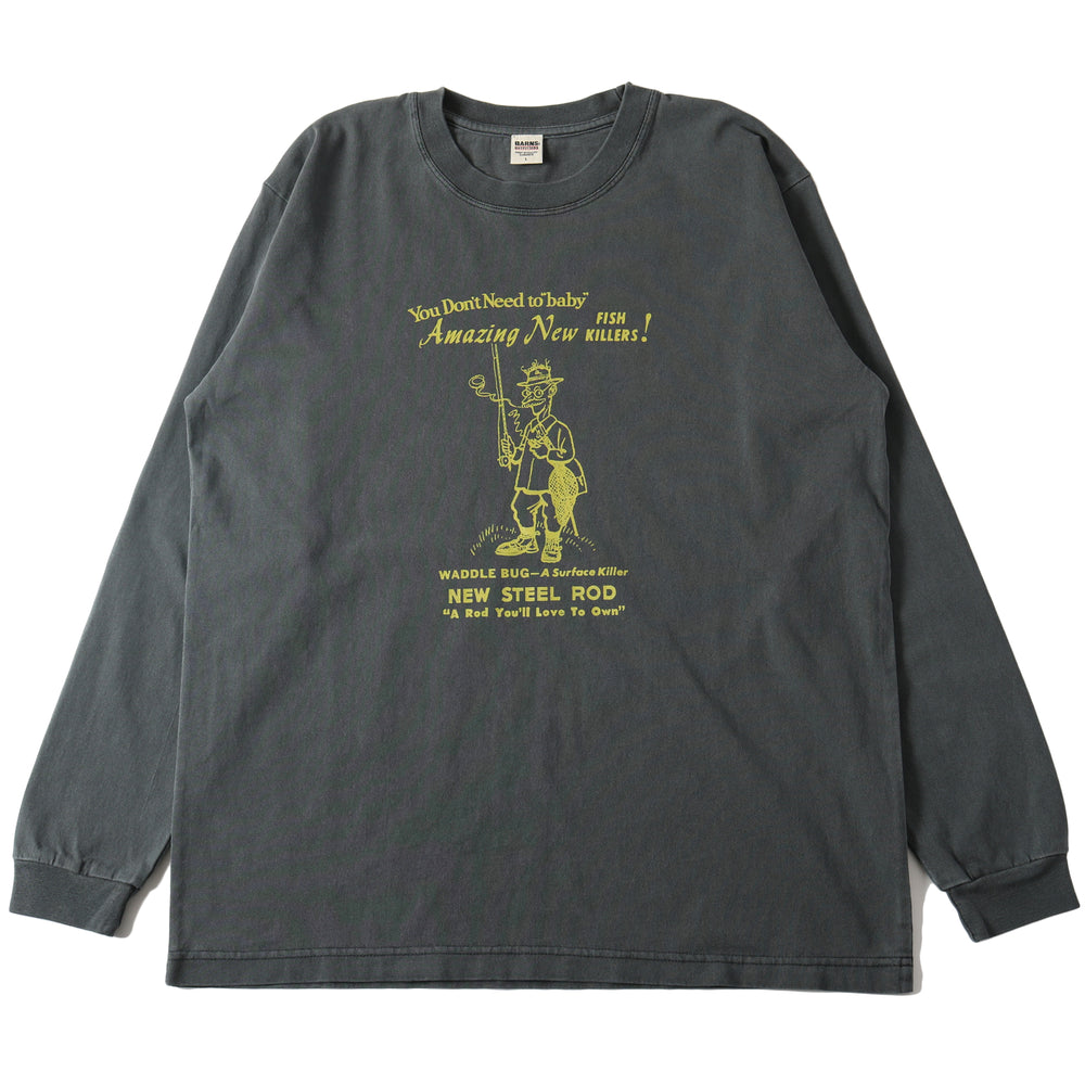 
                  
                    画像をギャラリービューアにロードします【Pigment Dye】16/- HOT-SHOT L/S T-shirt【Fisherman&amp;#39;s Uncle】 BR-25124
                  
                