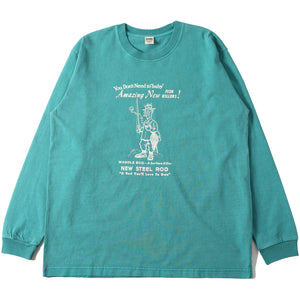 
                  
                    画像をギャラリービューアにロードします【Pigment Dye】16/- HOT-SHOT L/S T-shirt【Fisherman&amp;#39;s Uncle】 BR-25124
                  
                