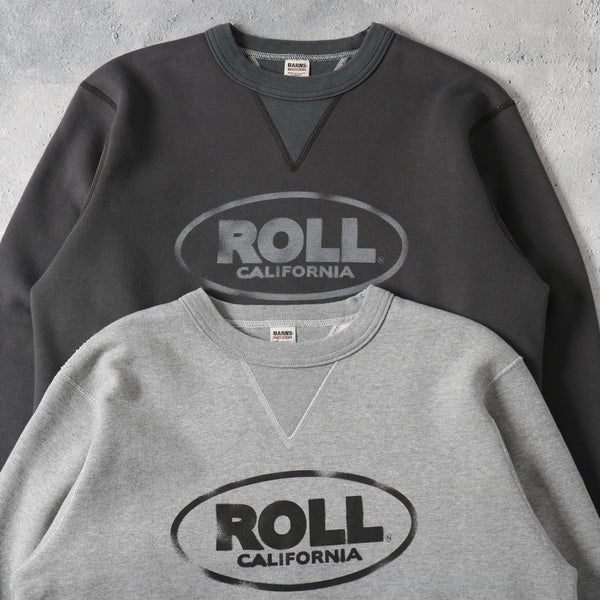 STANDARD” 30/7 COZUN はめ込み両Vガゼットクルーネックスウェット