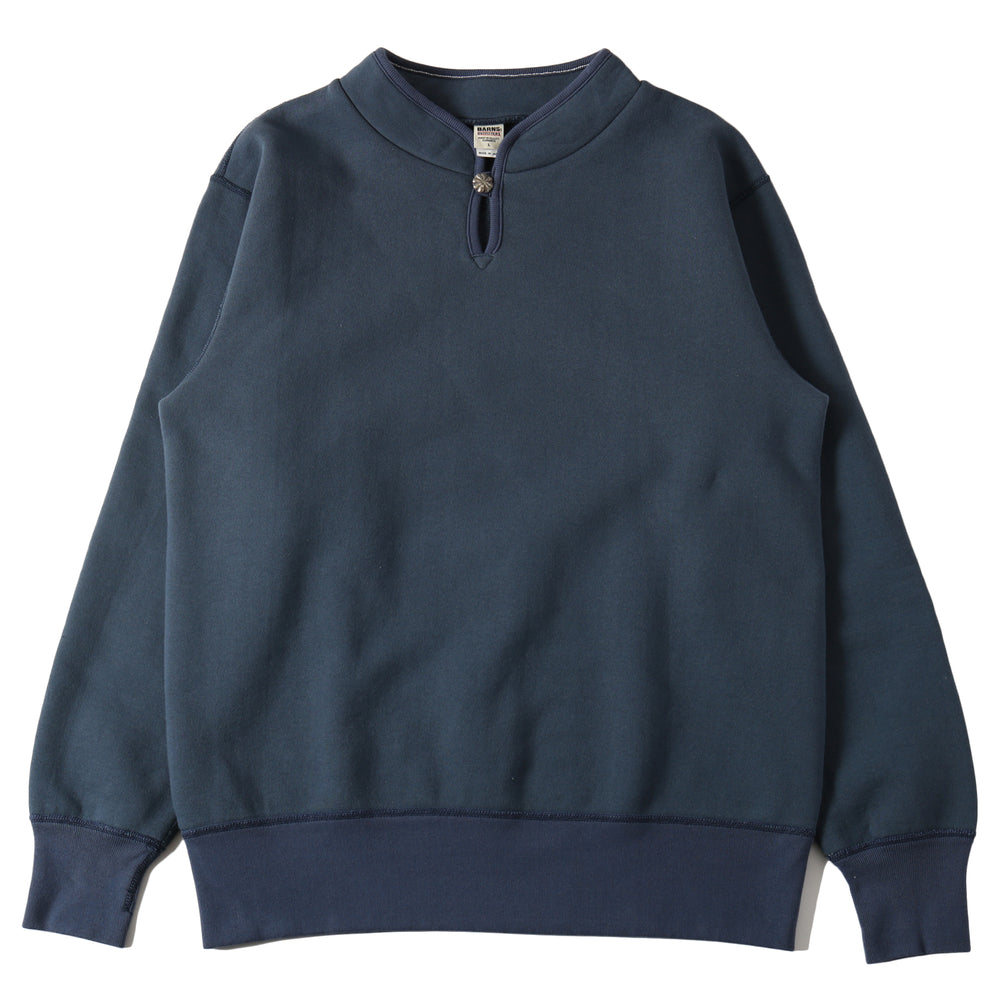 
                  
                    画像をギャラリービューアにロードします30/7 COZUN High Neck Concho Sweatshirt【Button Works】 BR-3022BW
                  
                