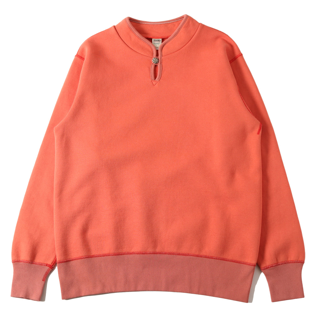 
                  
                    画像をギャラリービューアにロードします30/7 COZUN High Neck Concho Sweatshirt【Button Works】 BR-3022BW
                  
                