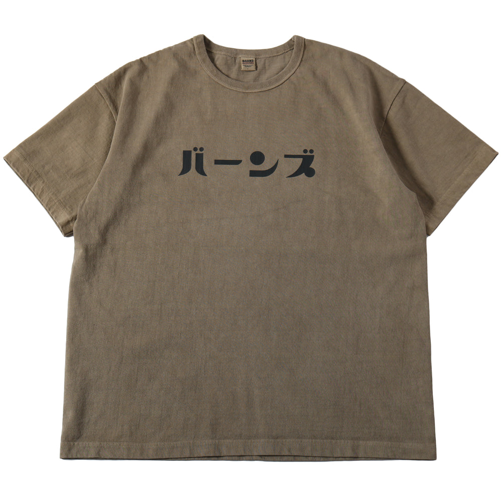 
                  
                    画像をギャラリービューアにロードします【Pigment Dye】14/- Heavy Weight S/S Print T-shirt【カタカナ】BR-24377
                  
                