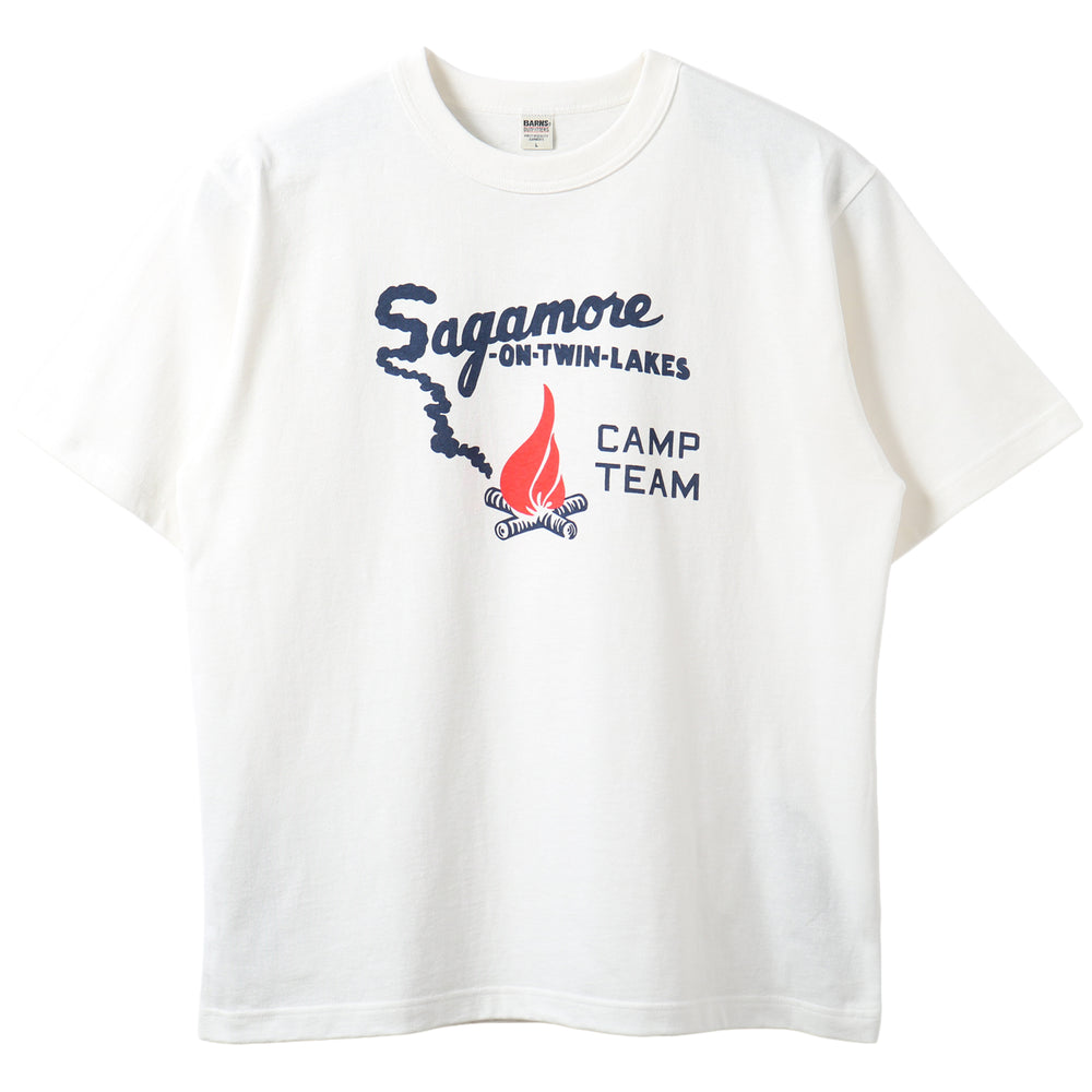 Print T-shirt – BARNS OUTFITTERS (バーンズアウトフィッターズ