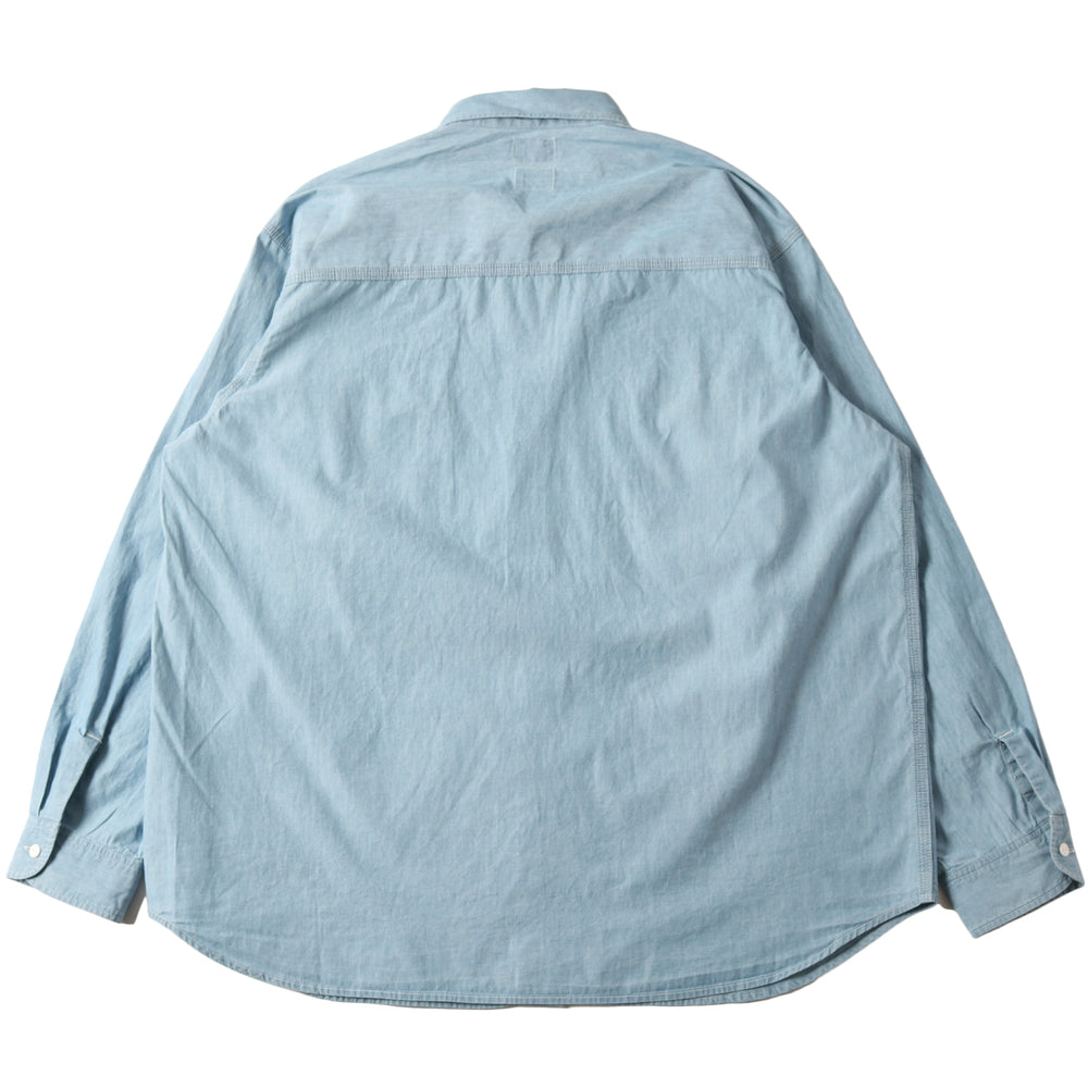 
                  
                    画像をギャラリービューアにロードしますBARNS OUTFITTERS × BIGMAC Chambray L/S Shirt【Collaboration】BR-25190
                  
                