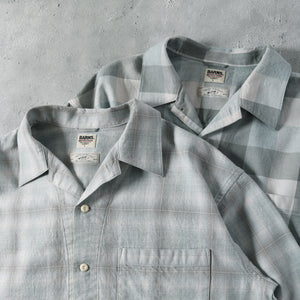 
                  
                    画像をギャラリービューアにロードしますIndigo Cotton Faded Check Shirt 【Shuttle notes】BR-25139
                  
                