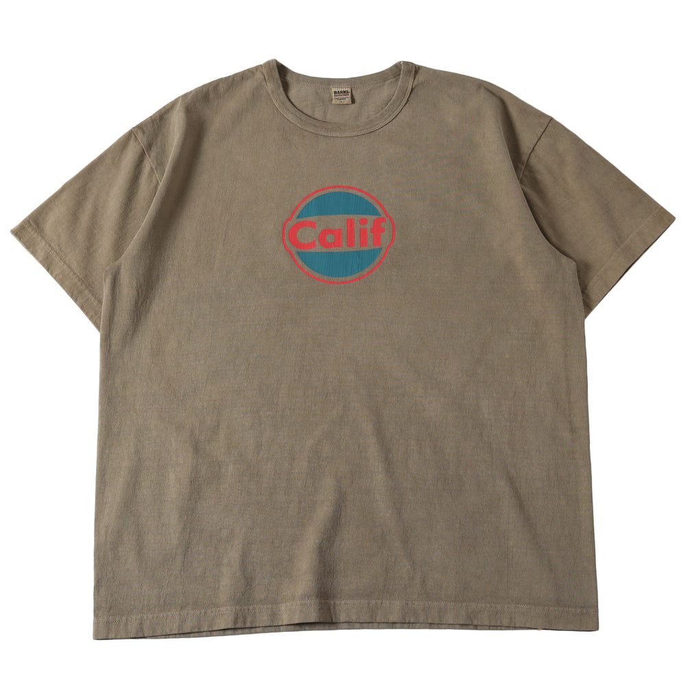 
                  
                    画像をギャラリービューアにロードします【Pigment Dye】14/- Heavy Weight S/S Print T-shirt【Calif】BR-24302
                  
                