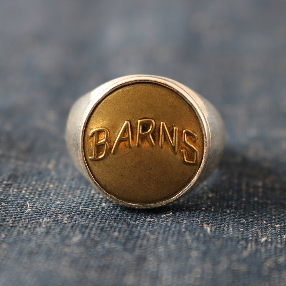 
                  
                    画像をギャラリービューアにロードします【限定入荷!!】 BW Dead Stock &amp;quot;BARNS Ring&amp;quot; 〈Button Works〉 BW-0168
                  
                