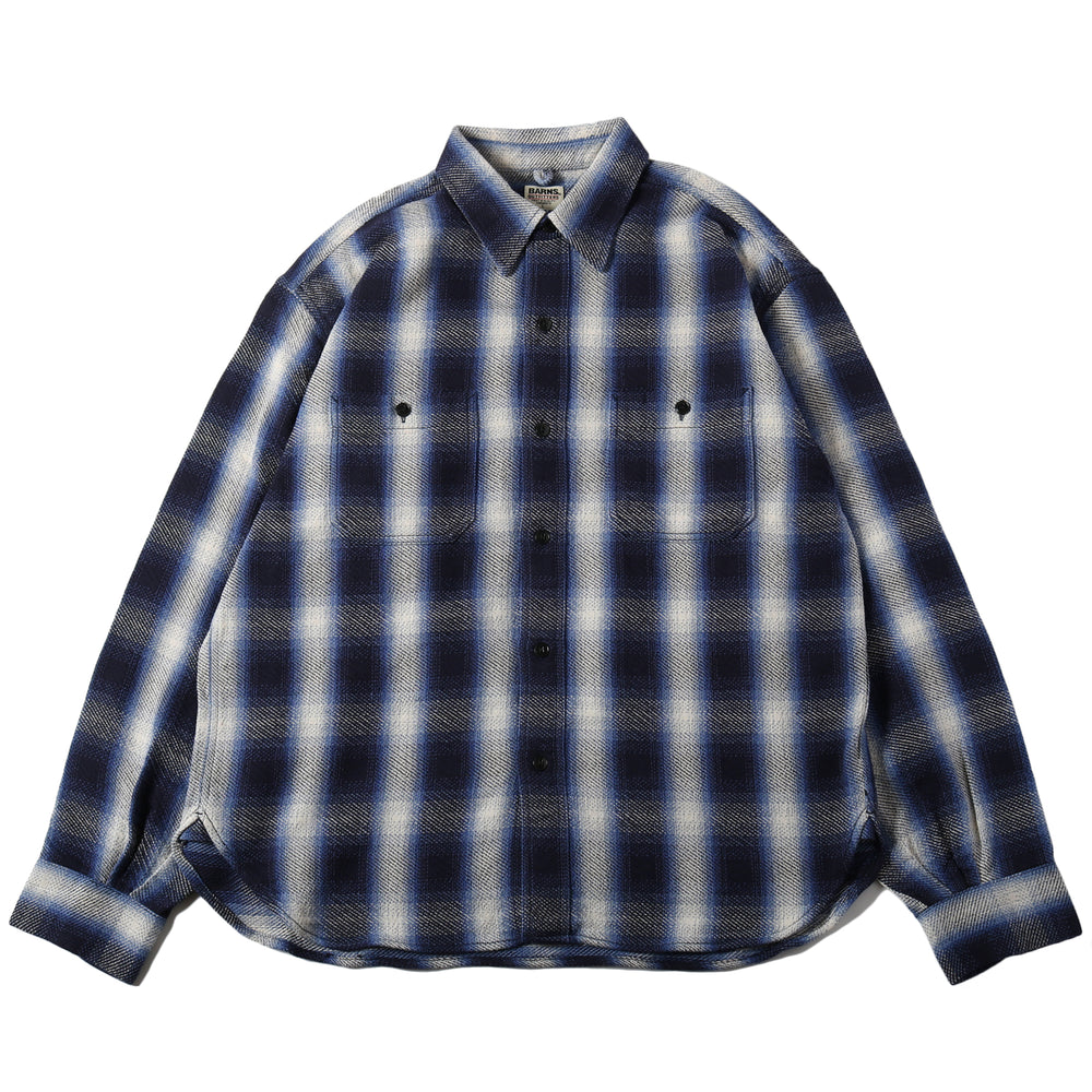 
                  
                    画像をギャラリービューアにロードしますHeavy Ombre Flannel Shirt BR-24328
                  
                