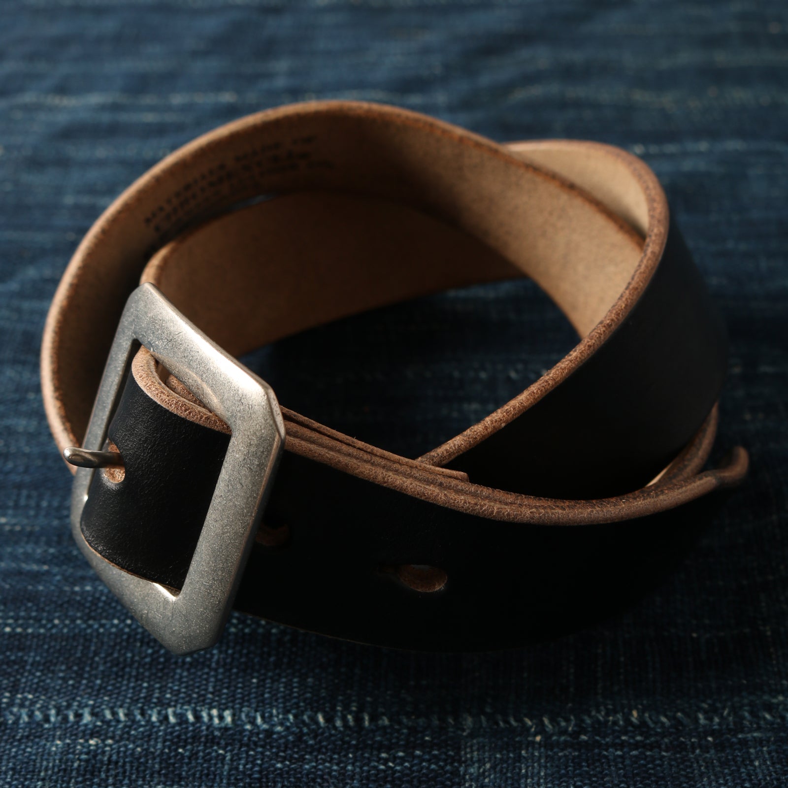 North&Judd】Horween Chromexcel Leather Garrison Buckle Belt