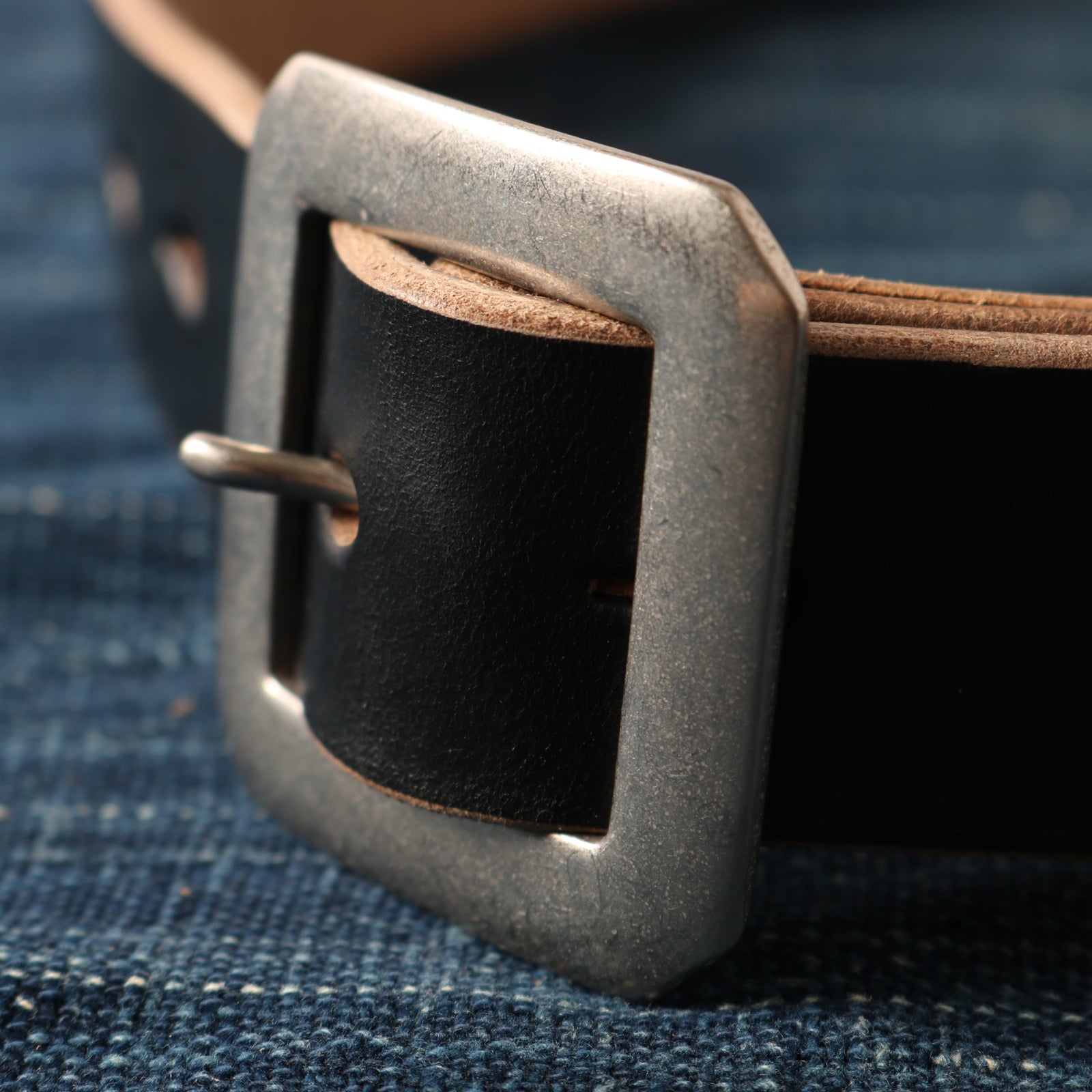 North&Judd】Horween Chromexcel Leather Garrison Buckle Belt