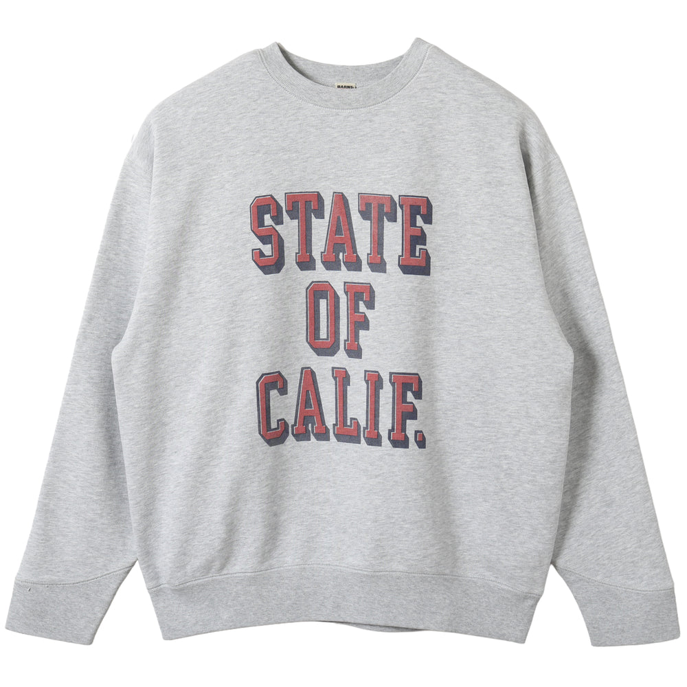 Super Heavy Weight Print Sweatshirt【STATE OF CALIF.】BR-26103 